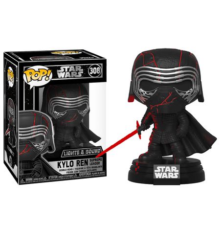 Фигурка Funko POP! Звездные Войны - Кайло Рен Верховный Лидер (Star Wars - Kylo Ren) Lights & Sound