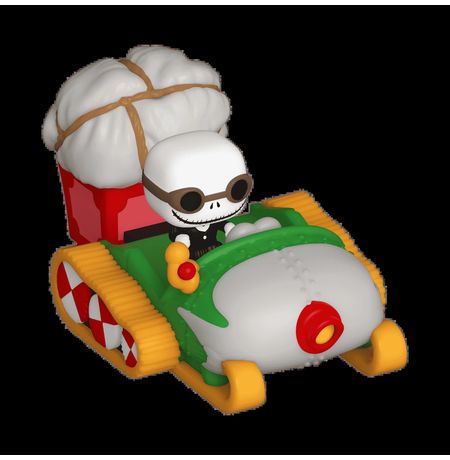 Фигурка Funko Bitty POP! Джек Скелингтон на снегоходе - Кошмар перед Рождеством (Jack Skellington) изображение 2