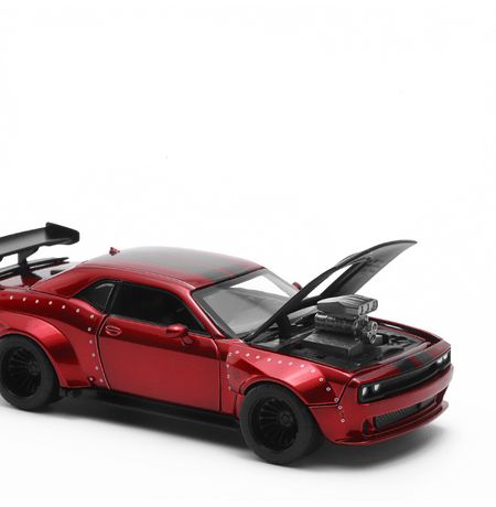 Коллекционная металлическая модель с тюнингом Dodge Challenger SRT Jailbreak, 1:36 изображение 4