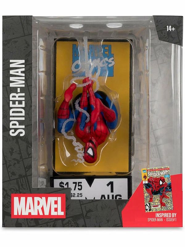 Фигурка Человек-Паук - Spider-Man #1 Corner Box McFarlane 19 см Лицензия изображение 2