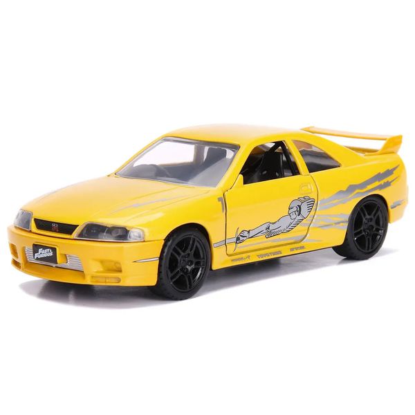 Коллекционная металлическая (Die Cast) модель Nissan Skyline GTR R33 1:32 (Fast & Furious) изображение 2