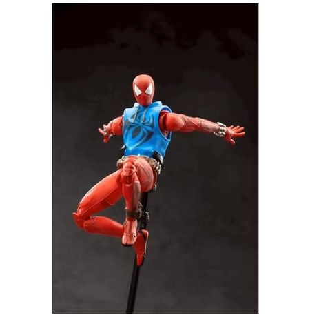 Статуэтка подвижная Бен Рейли: Алый Паук (Scarlet Spider ZD Toys) 19 см лицензия изображение 2