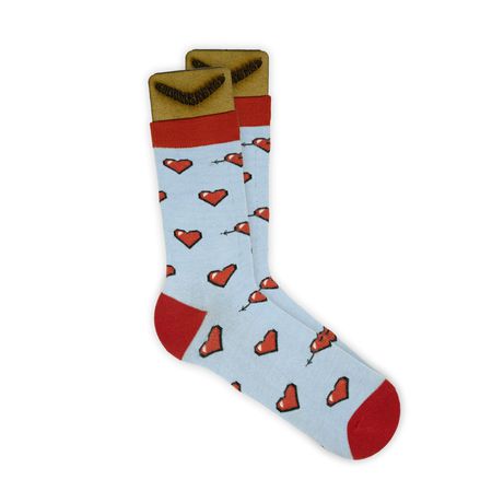 Носки Сердечки