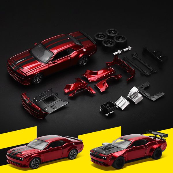 Коллекционная металлическая модель с тюнингом Dodge Challenger SRT Jailbreak, 1:36 изображение 3