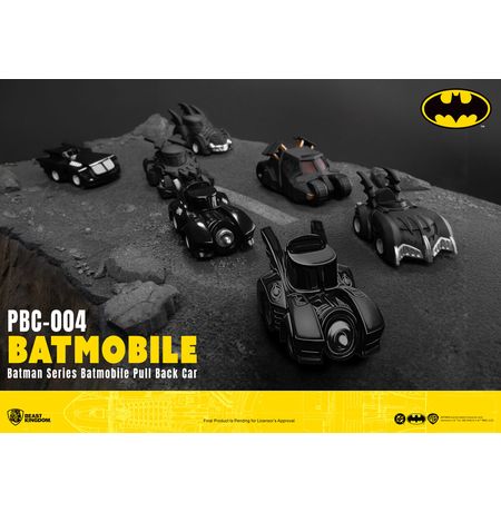 Блайнд-бокс Batman Beast Kingdom: Batmobile Pull Back Car, 5 см изображение 2