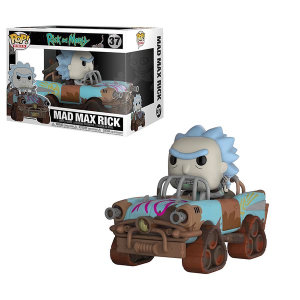 Фигурка Funko POP! Рик и Морти - Безумный Макс Рик Санчез (Mad Max Rick) изображение 2