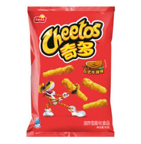 Чипсы Cheetos со вкусом говядины