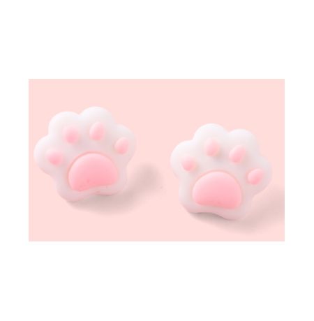 Значок Кошачьи Лапки (пин металл) 1,5х2см