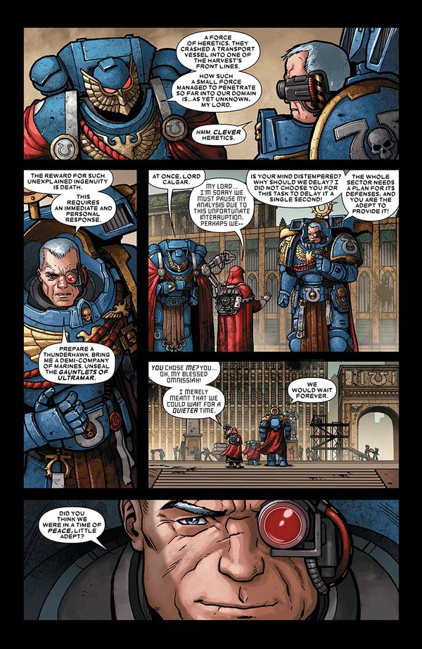 Warhammer 40,000: Marneus Calgar #1 изображение 4