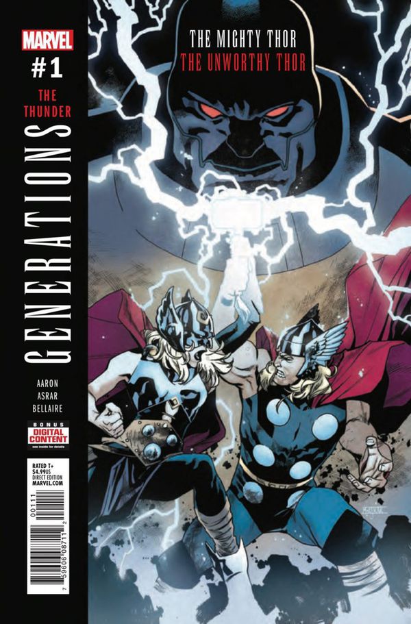 Generations. Unworthy Thor and the Mighty Thor #1