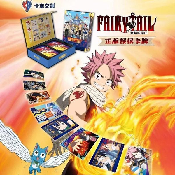 Коллекционные карточки Fairy Tail Тир 4, 3 штуки в бустере (Хвост Феи) изображение 2