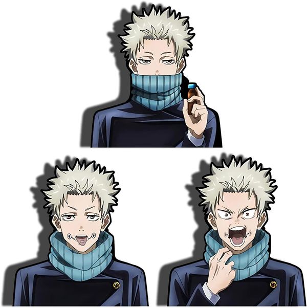 3D стикер Магическая битва - Инумаки Тогэ 2 (Jujutsu Kaisen)