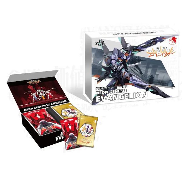 Коллекционные карточки Neon Genesis Evangelion vol.2 Premium 3 штуки в бустере (Евангелион)