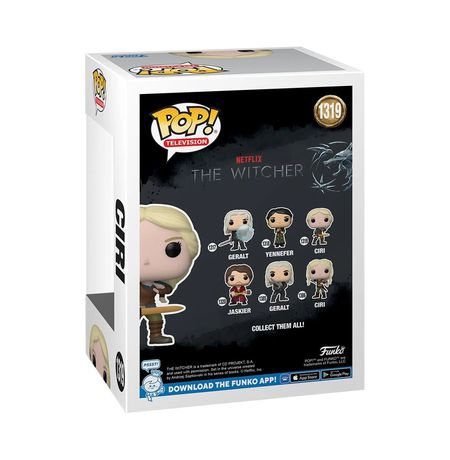 Фигурка Funko POP! Ведьмак - Цири с мечом, Сериал (Witcher - Ciri, Netflix) изображение 3