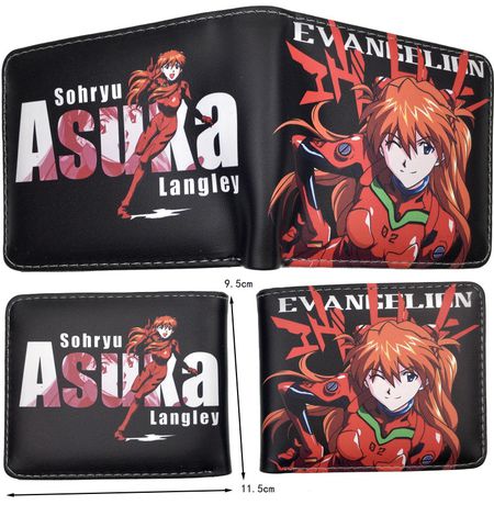 Кошелек Евангелион - Аска Лэнгли (Evangelion Asuka Langley) PU