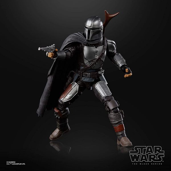 Фигурка Звездные войны - Мандалорец (Star Wars The Mandalorian Beskar Black Series) 16 см лицензия изображение 3