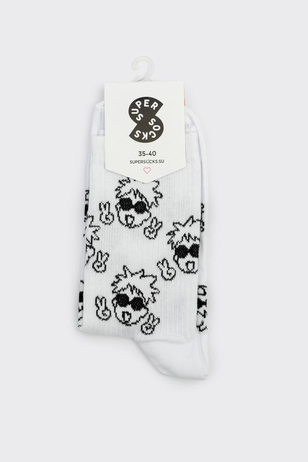 Носки SUPER SOCKS Магическая Битва - Годжо Сатору (размер 35-40)