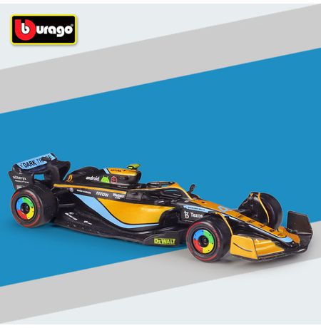 Коллекционная металлическая (Die Cast) модель Bburago F1 - McLaren MCL36 2022 #4, 1:43