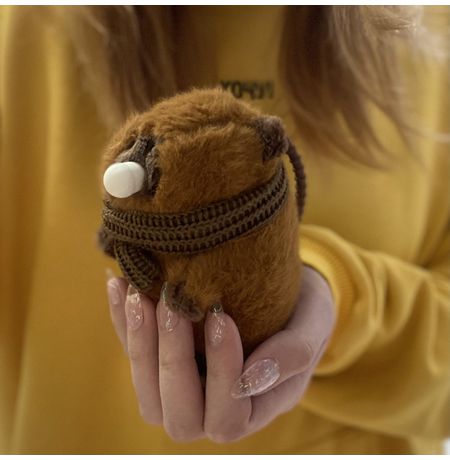 Мягкая игрушка Капибара с жвачкой