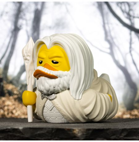 Фигурка-Утка Властелин колец - Гендальф Белый (The Lord of the Rings - Gandalf the White) TUBBZ 10 см