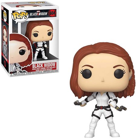 Фигурка Funko POP! Черная Вдова в белом костюме (Black Widow № 604)