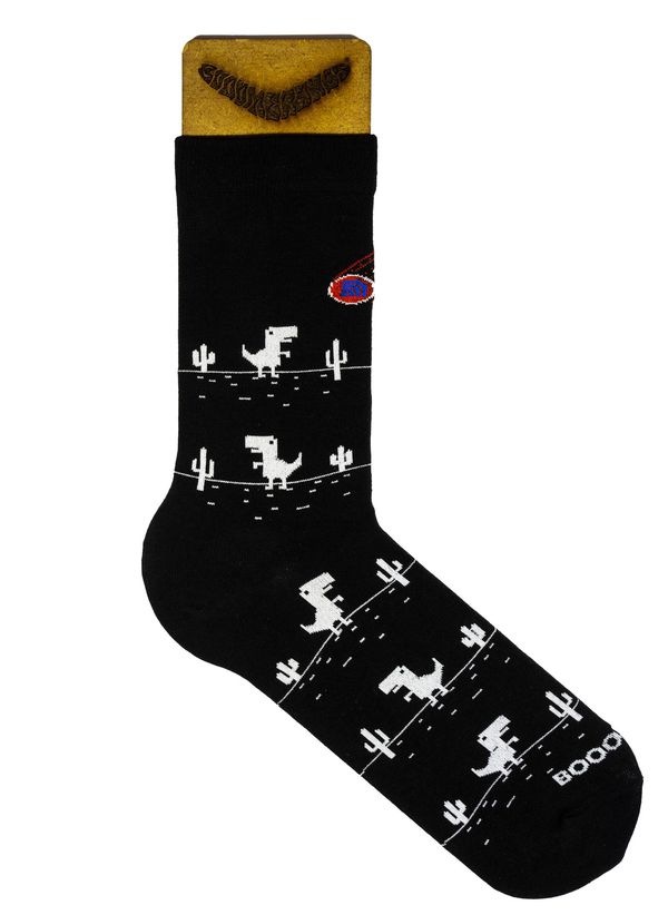 Носки Динозавры, черный (размер 34-39), BOOOMERANGS изображение 3