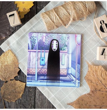Наклейка Унесённые призраками - Каонаси, стикер NKS card