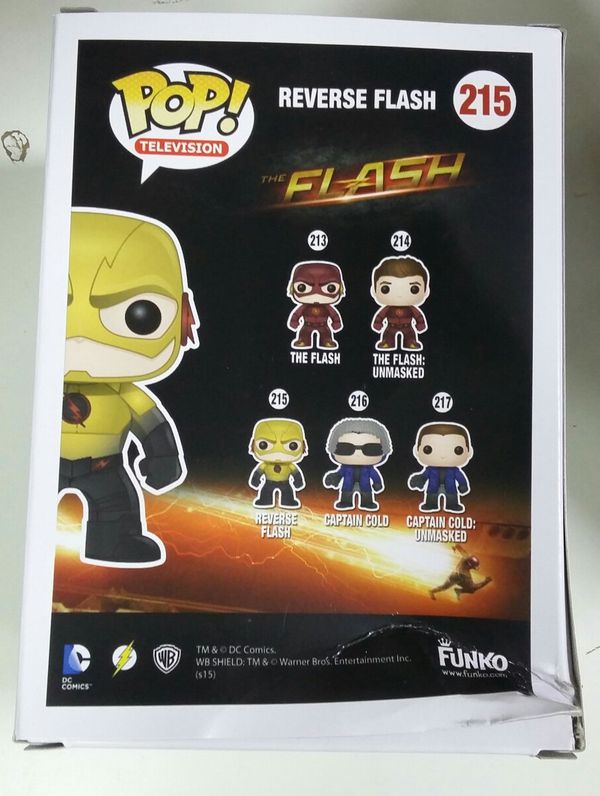 Виниловая фигурка Funko POP! Обратный Флэш (Reverse Flash) (УЦЕНКА) изображение 3