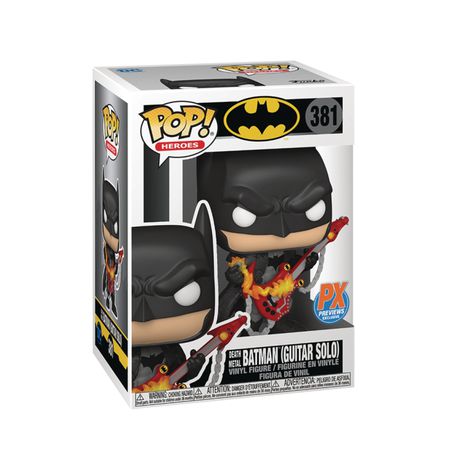 Фигурка Funko POP! Бэтмен Гитарное соло (Death Metal Batman Guitar Solo) Exc УЦЕНКА