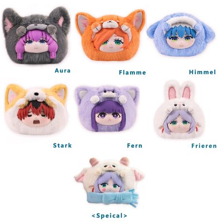 Случайная мягкая игрушка-брелок Фрирен, провожающая в последний путь (Frieren)12 см лицензия изображение 3