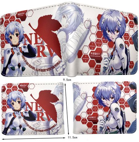 Кошелек Евангелион - Рей Аянами (Evangelion Rei Ayanami) PU