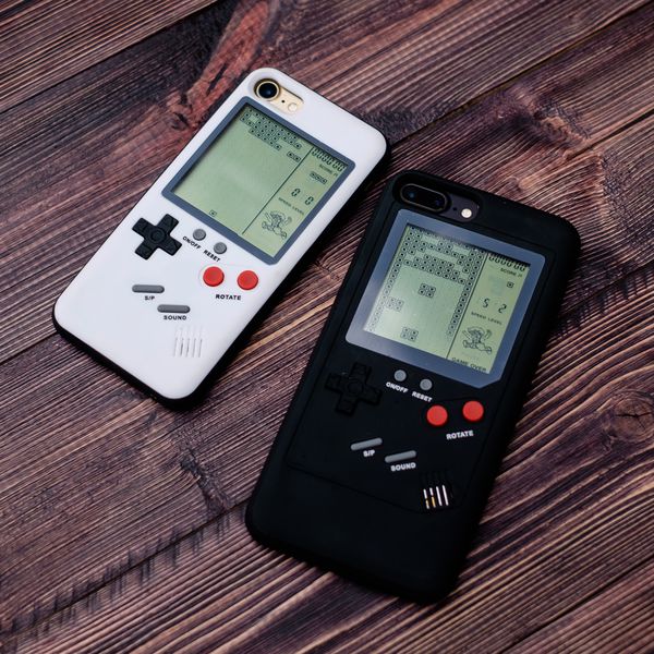 Чехол для iPhone 7 Plus/8 Plus Game Boy со встроенным тетрисом