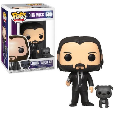 Фигурка Funko POP! Джон Уик с собакой (John Wick with dog)
