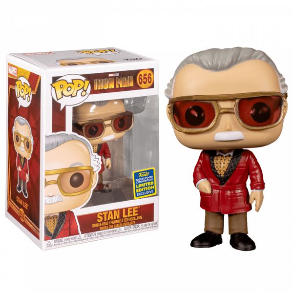 Фигурка Funko POP! Железный человек - Стэн Ли камео Эксклюзив (Iron Man - Stan Lee SDCC 2020)