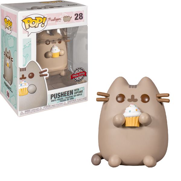 Фигурка Funko POP! Пушин с кексом (Pusheen with cupcake)