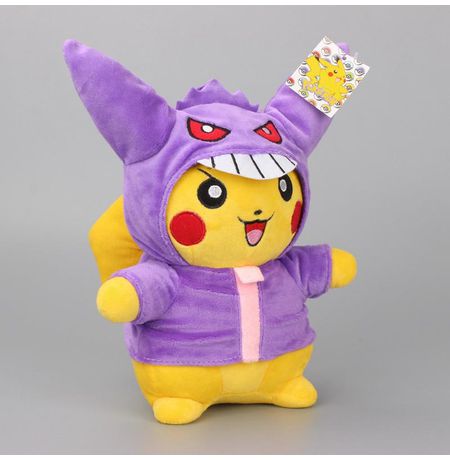 Мягкая игрушка Пикачу Генгар Покемон (Pikachu Gengar Pokemon)