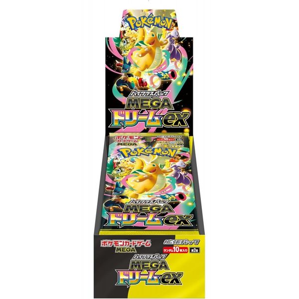 Коллекционные карточки Pokemon - Collect Mega Dream Ex (M2A) 10 карт лицензия (на японском)