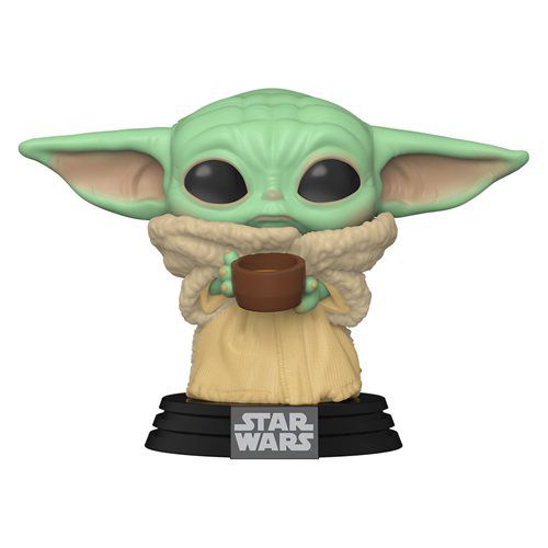 Фигурка Funko POP! Малыш Йода с чашкой - Мандалорец (Star Wars - Baby Yoda witn cup)
