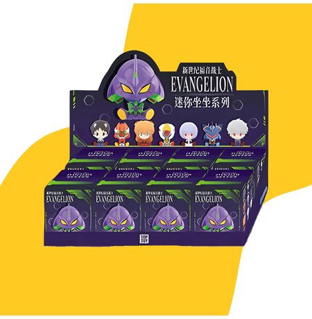 Случайная фигурка TOPTOY Neon Genesis Evangelion Mini Sit Series (Евангелион) Лицензия 4-5 см