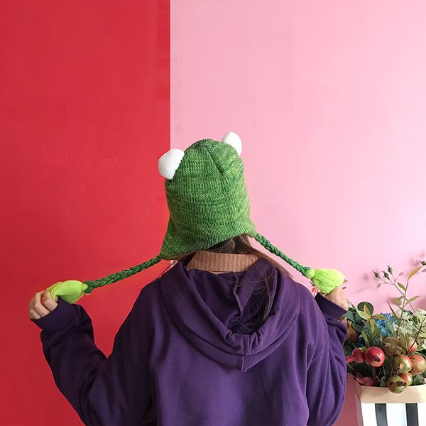 Шапка Кермит Улица Сезам (Kermit Sesame Street) изображение 2