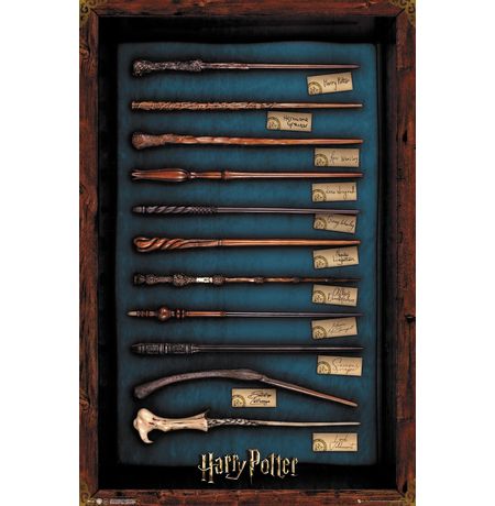 Постер Гарри Поттер - Палочки (Harry Potter - Wands)