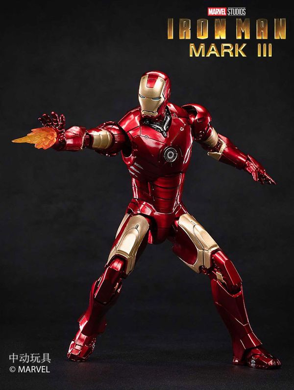 Фигурка Железный Человек - Mark III (Iron Man ZD Toys) лицензия изображение 8