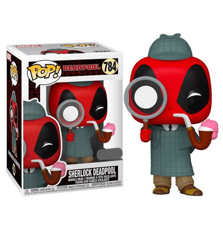 Фигурка Funko POP! Дэдпул Шерлок Эксклюзив (Deadpool Sherlock Special Edition)