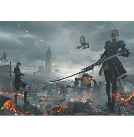 Путеводитель по миру NieR: Automata. Результаты исследования руин города изображение 2