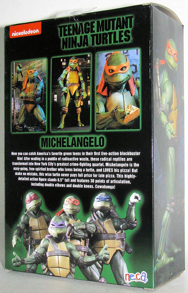 Фигурка Черепашки-Ниндзя - Микеланджело (Michelangelo - TMNT 18 см) изображение 3