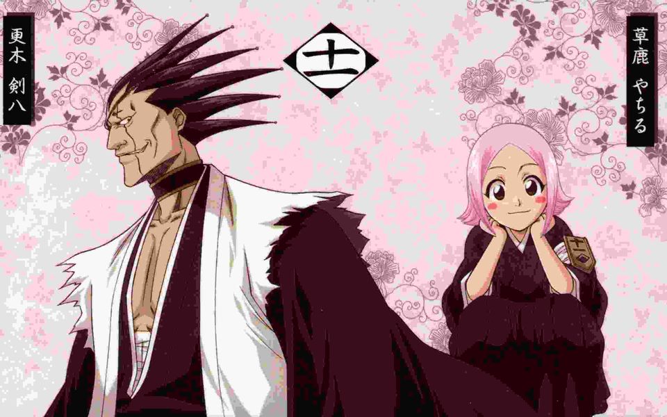 Постер Блич - Зараки и Ячиру