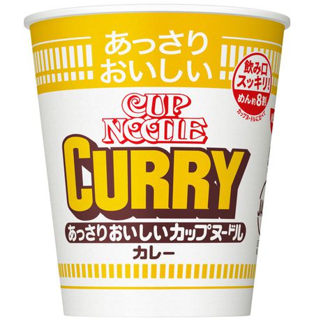 Лапша Cup Noodle Nissin с карри